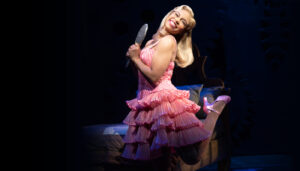 Brittney Johnson as Glinda
(Photo: Joan Marcus)