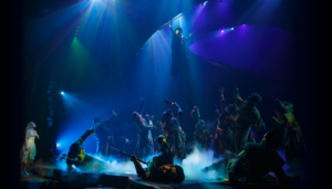 Lindsay Pearce and Ensemble in "Wicked" on Broadway (Photo: Joan Marcus)